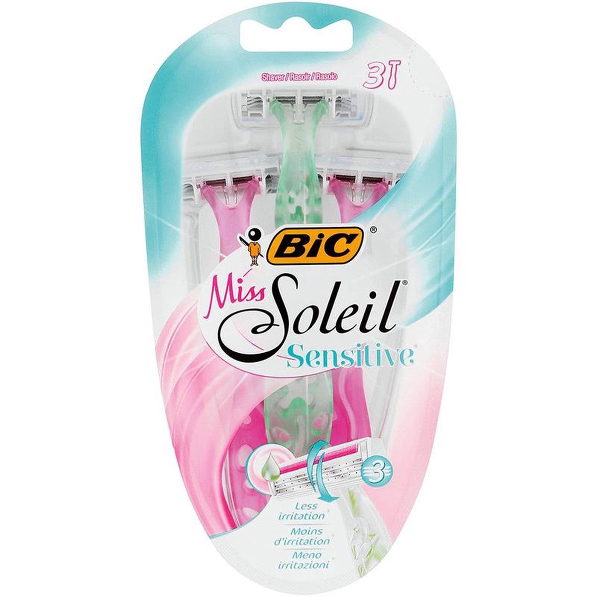 (NET) Bic miss soleil sensitive Blister 3