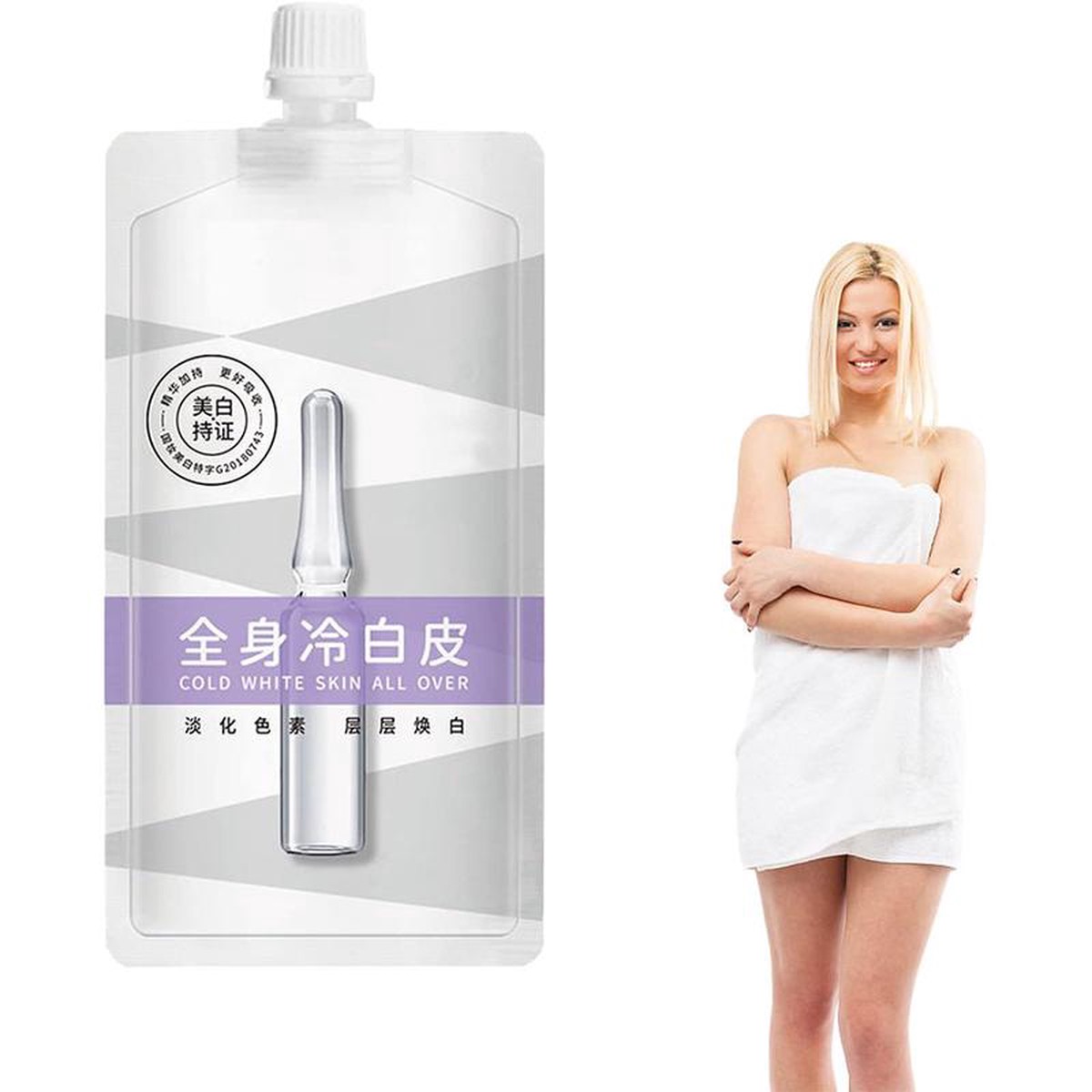 (NET) Cold White Full Body Whitening Cream 200g 999581