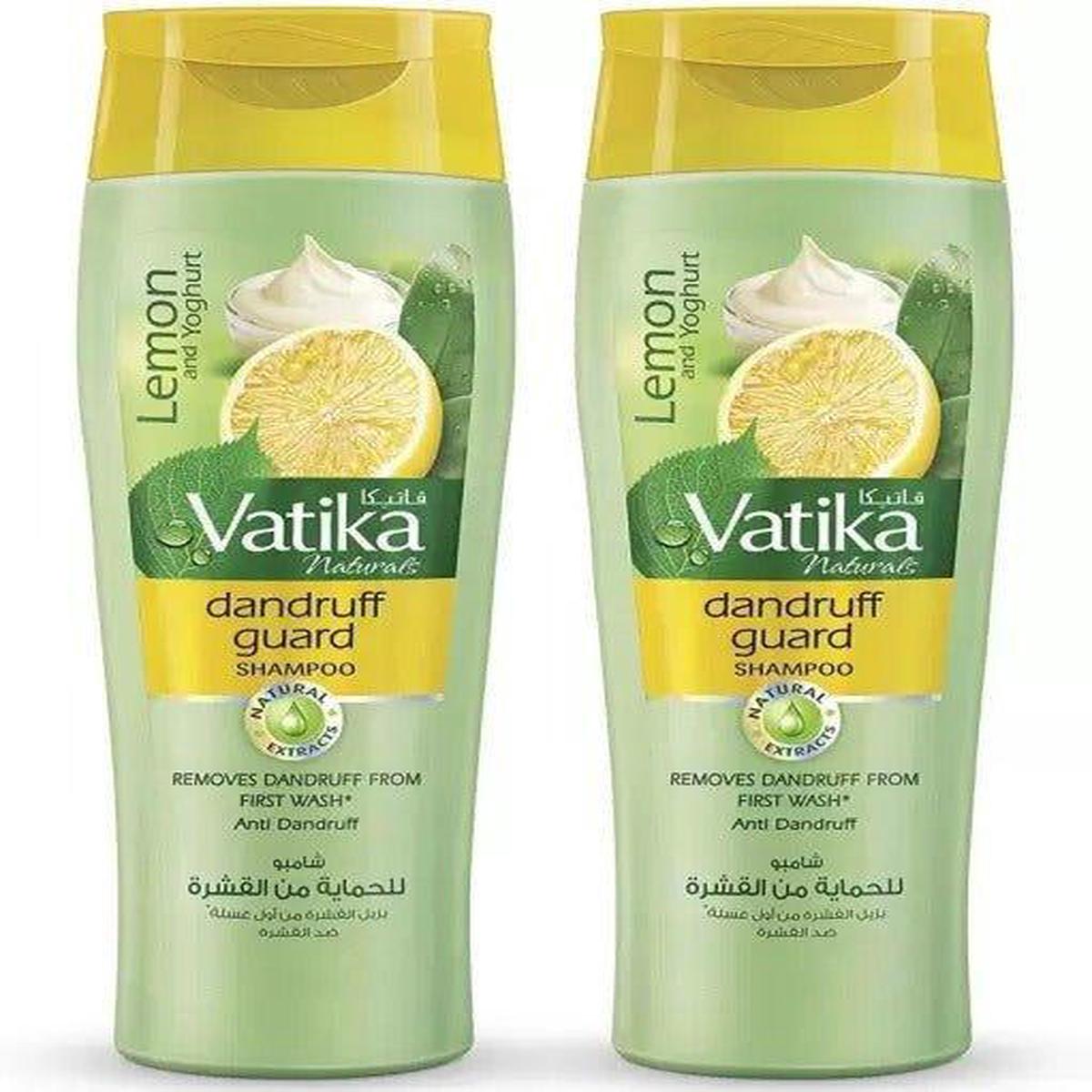 Vatika Lemon And Yoghurt Dandruff Guard Shampoo 2 x 400ml