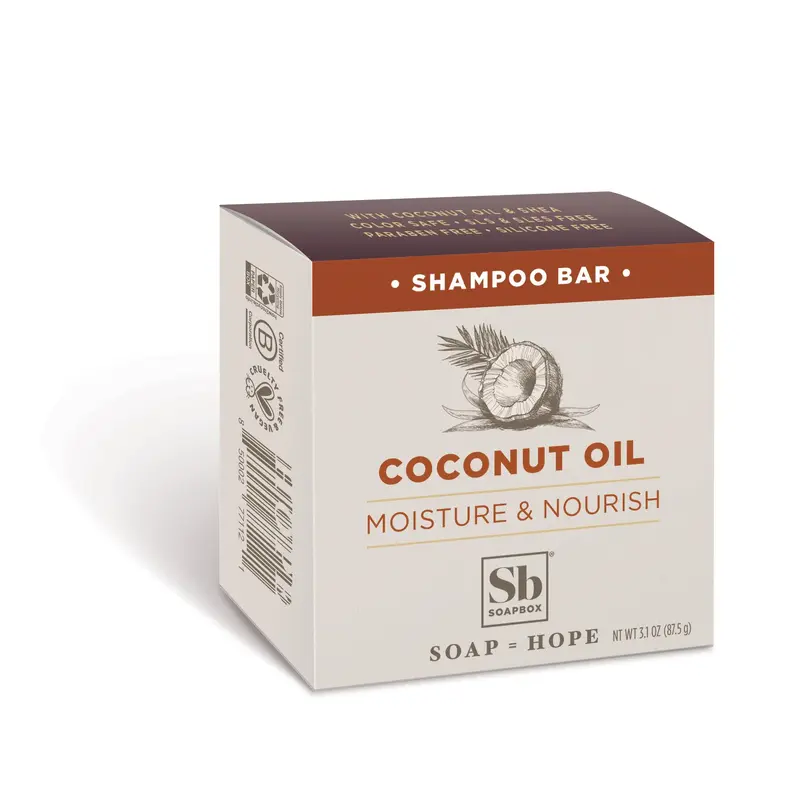 Moisturizing Coconut Oil Shampoo Bar