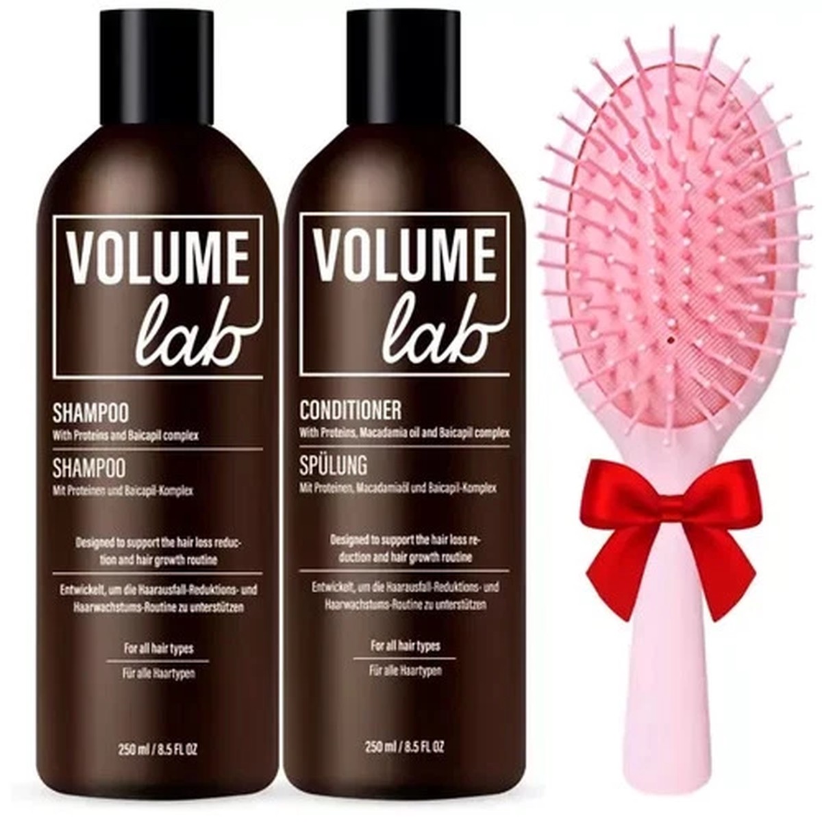 VOLUME LAB BASIC SET -Shampoo 250ml + Conditioner 250ml + Gift