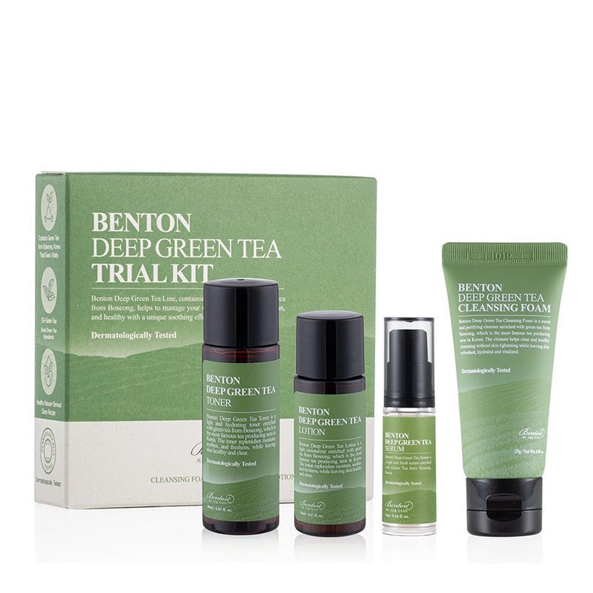 Deep Green Tea Trial Kit (4 pcs)