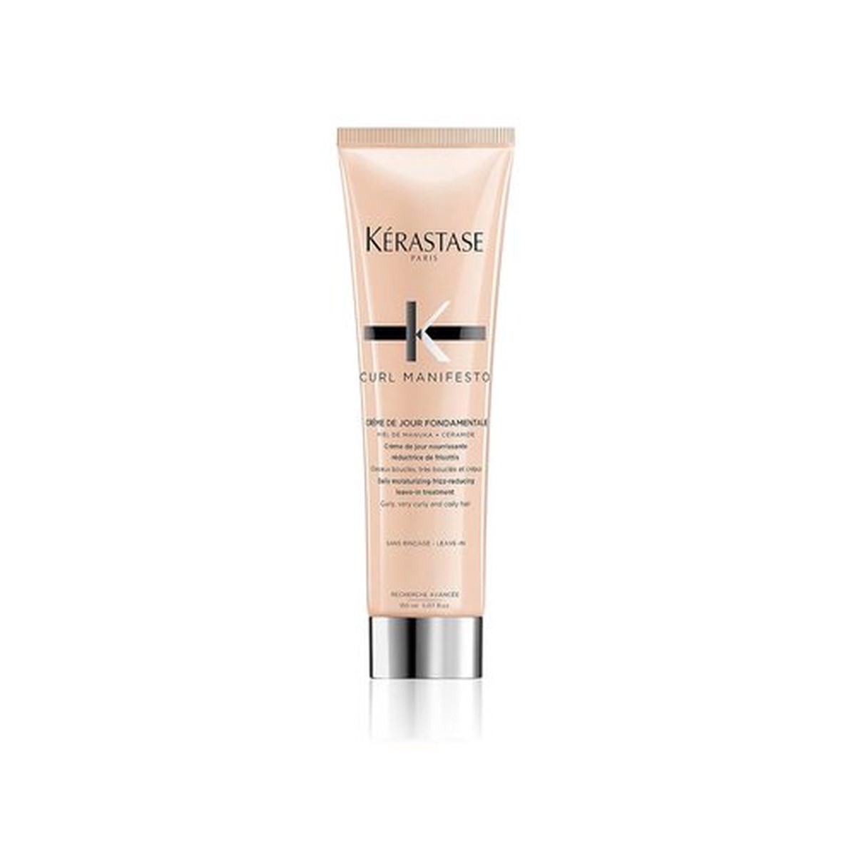 Kerastase Curl Manifesto Hair Cream - Leave-In Treatment & Heat Protectant for Frizz Control, 5.07 Fl Oz