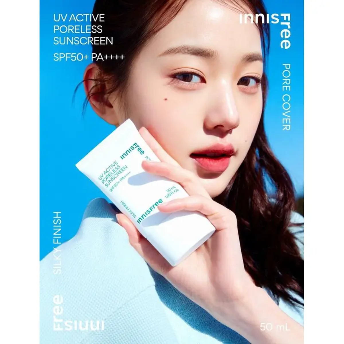 innisfree UV Active Poreless Sun Screen SPF50 PA 50ml