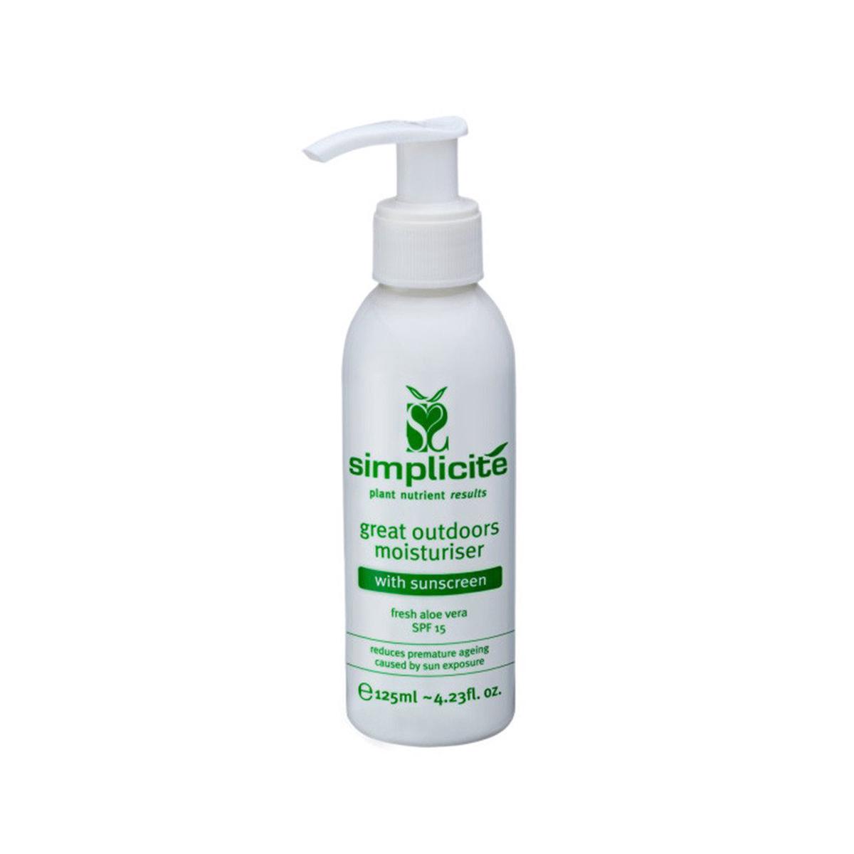 Simplicit Great Outdoors Moisturiser with SPF15