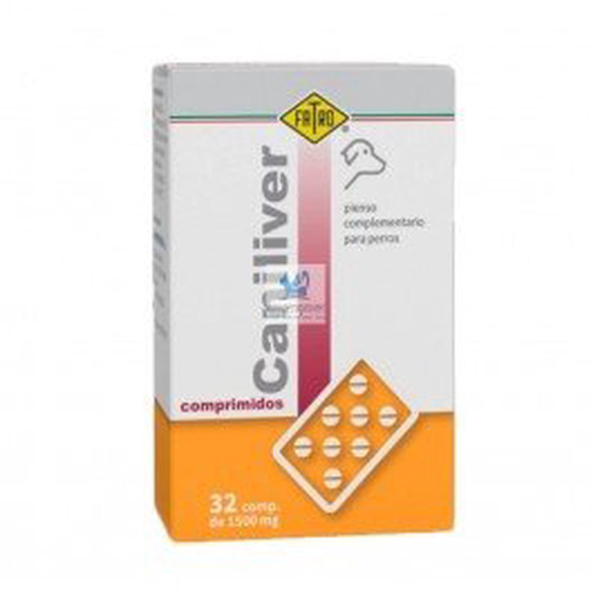 Fatro Caniliver Tablets for Dogs 32 tablets 1500mg