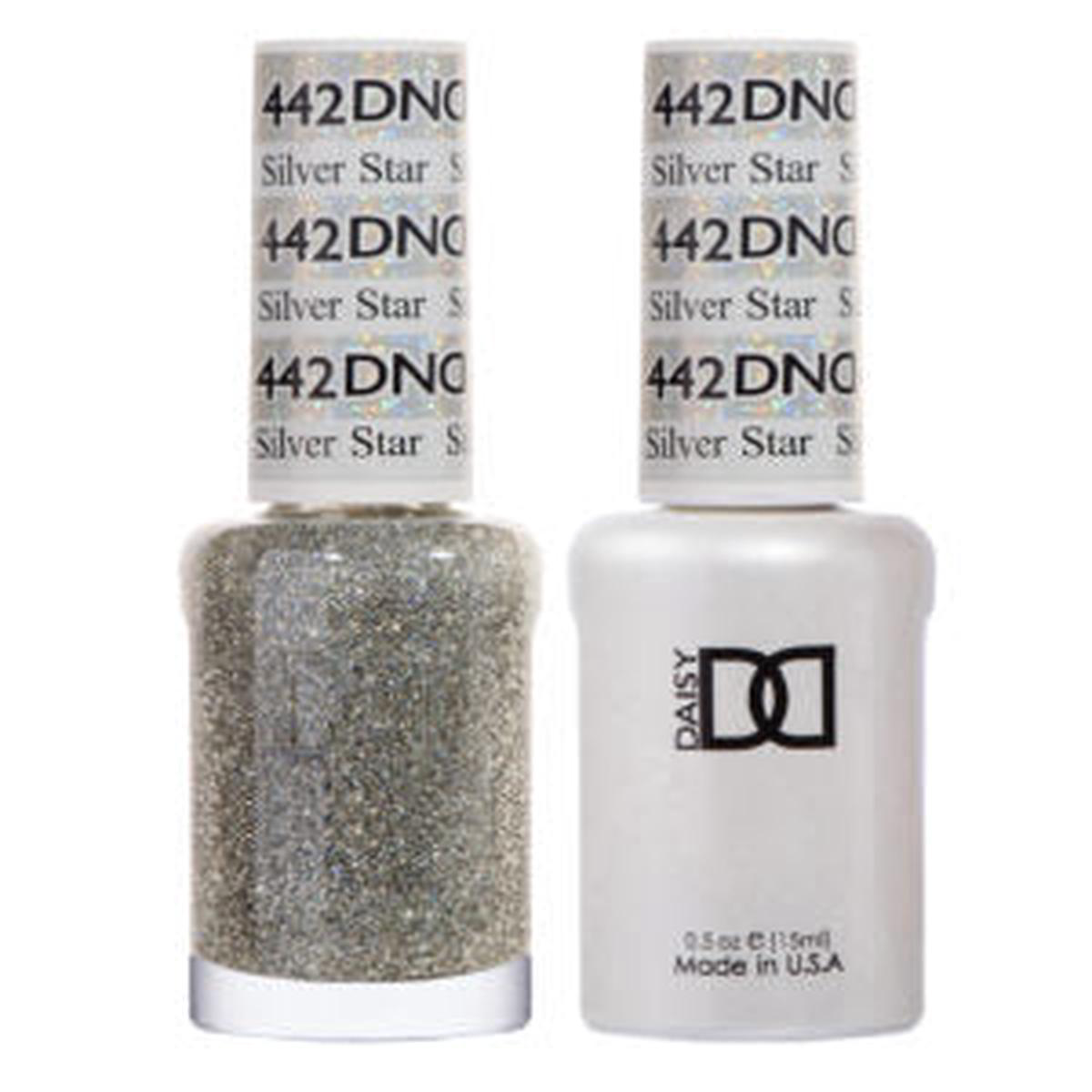 DND SILVER STAR 442 8211 TRIO (GEL-LACQUER 038 POWDER)