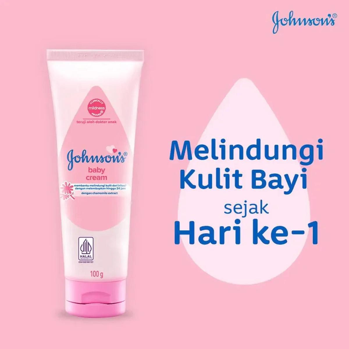 Johnsons Baby Intense Moisturization Cream - 100g