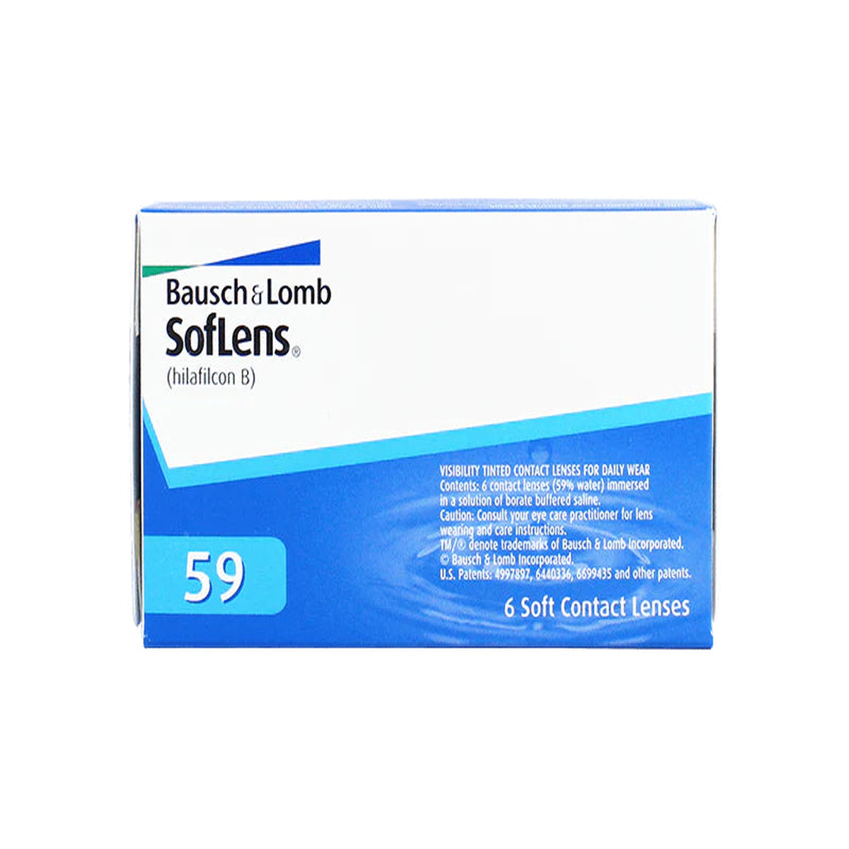 SofLens 59 6 lentilles