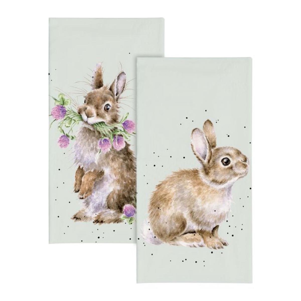 Wrendale 'Head Clover Heels' Rabbit Pocket Tissues