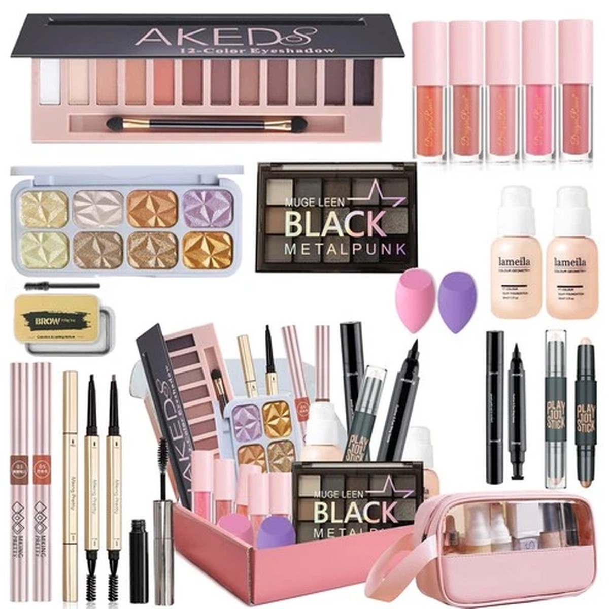 Make Up Set for Women, All in One Make Up Set, Make Up Set Women with 27 Colo...
