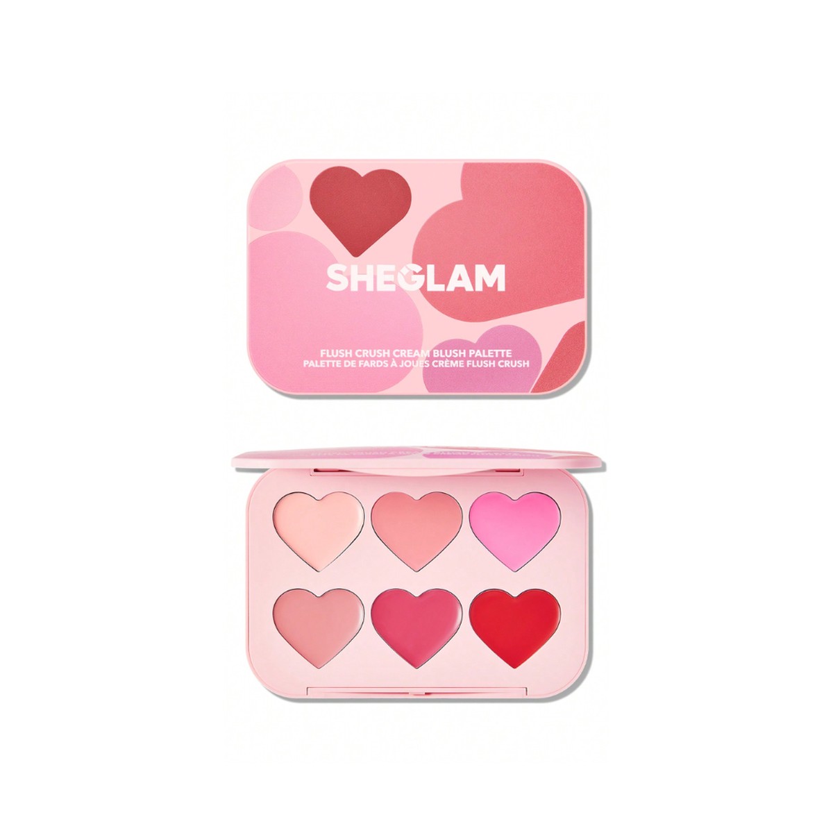 Sheglam Flush Crush Cream Blush Palette 12ml Blushing Bouquet