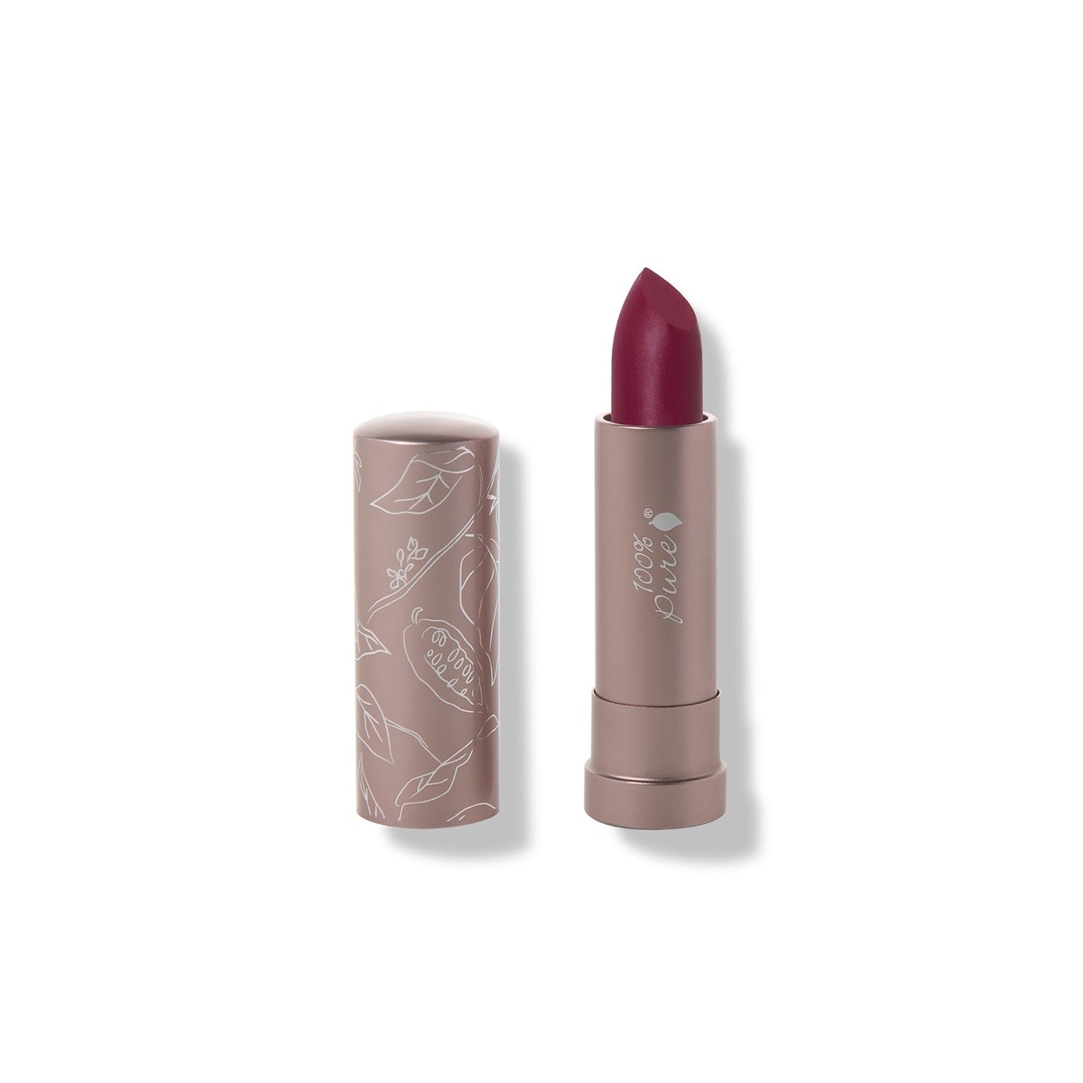 100% PURE - Fruit Pigmented Cocoa Butter Matte Lipstick - Winecup