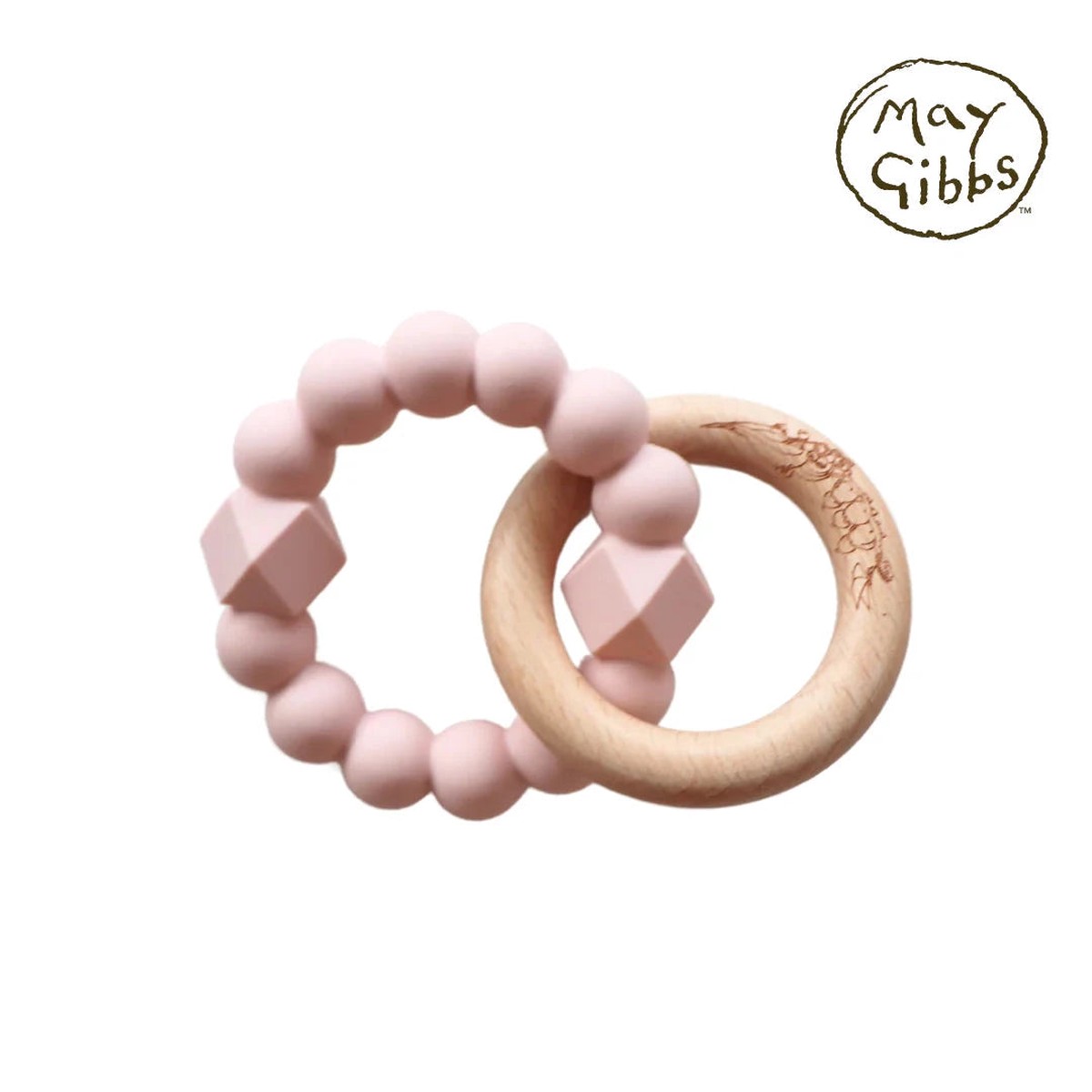 Jellystone - May Gibbs Moon Teether | Blush