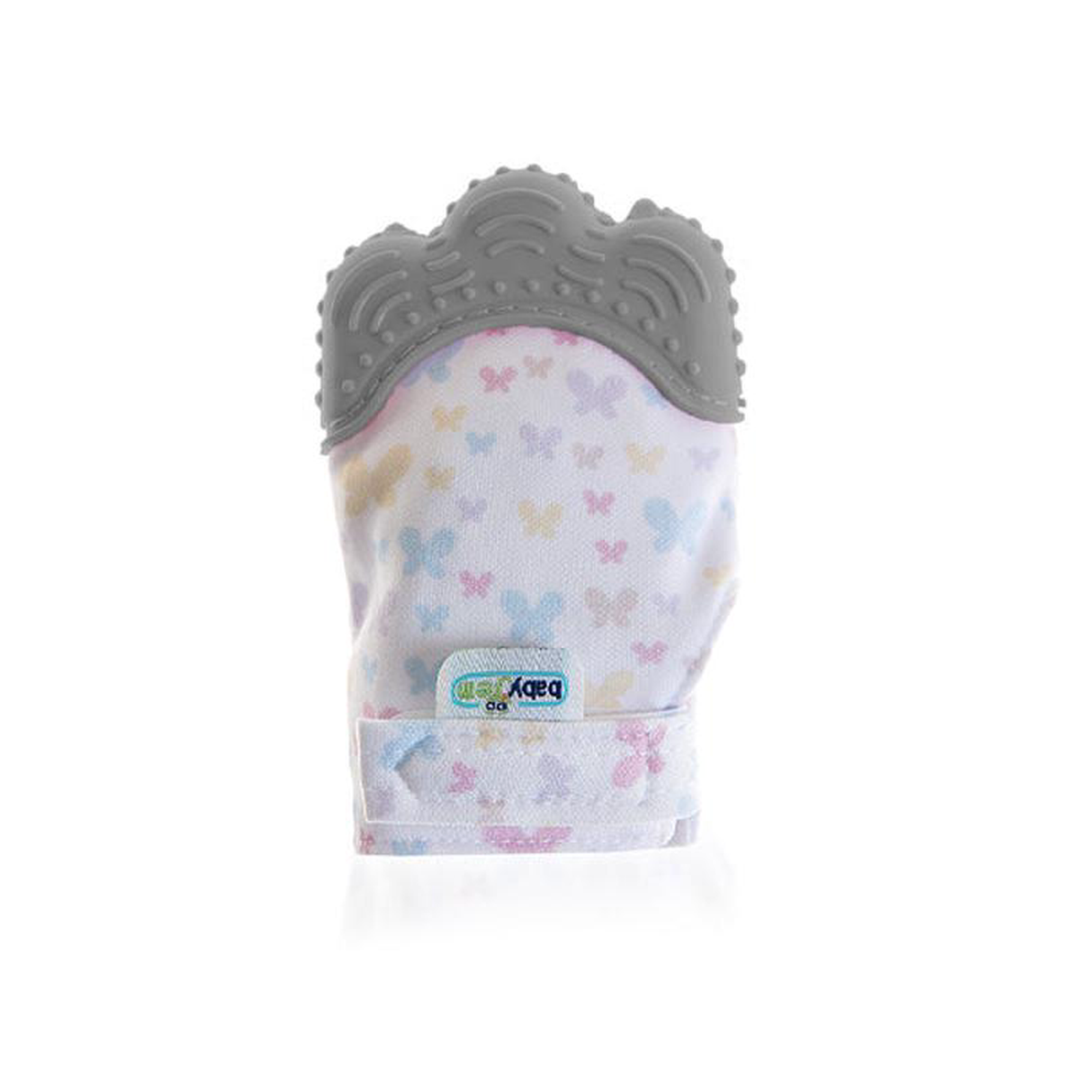 Babyjem Teeth Scratching Gloves Gray