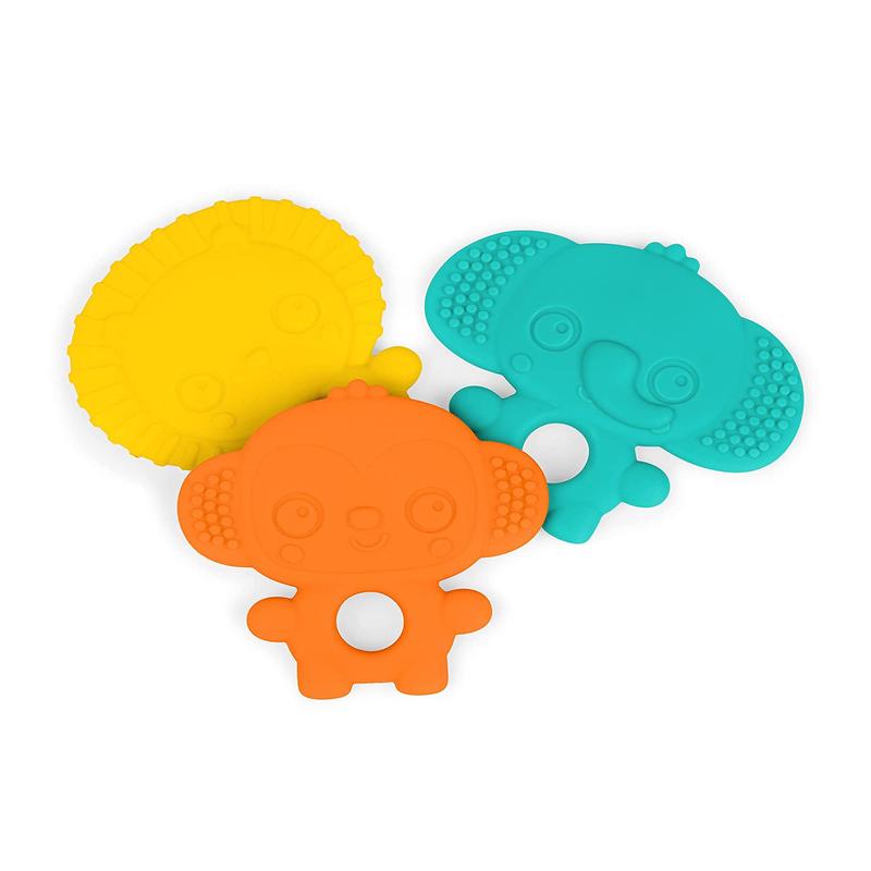 Three-Pack Textures Teethers - Gummy Buddies