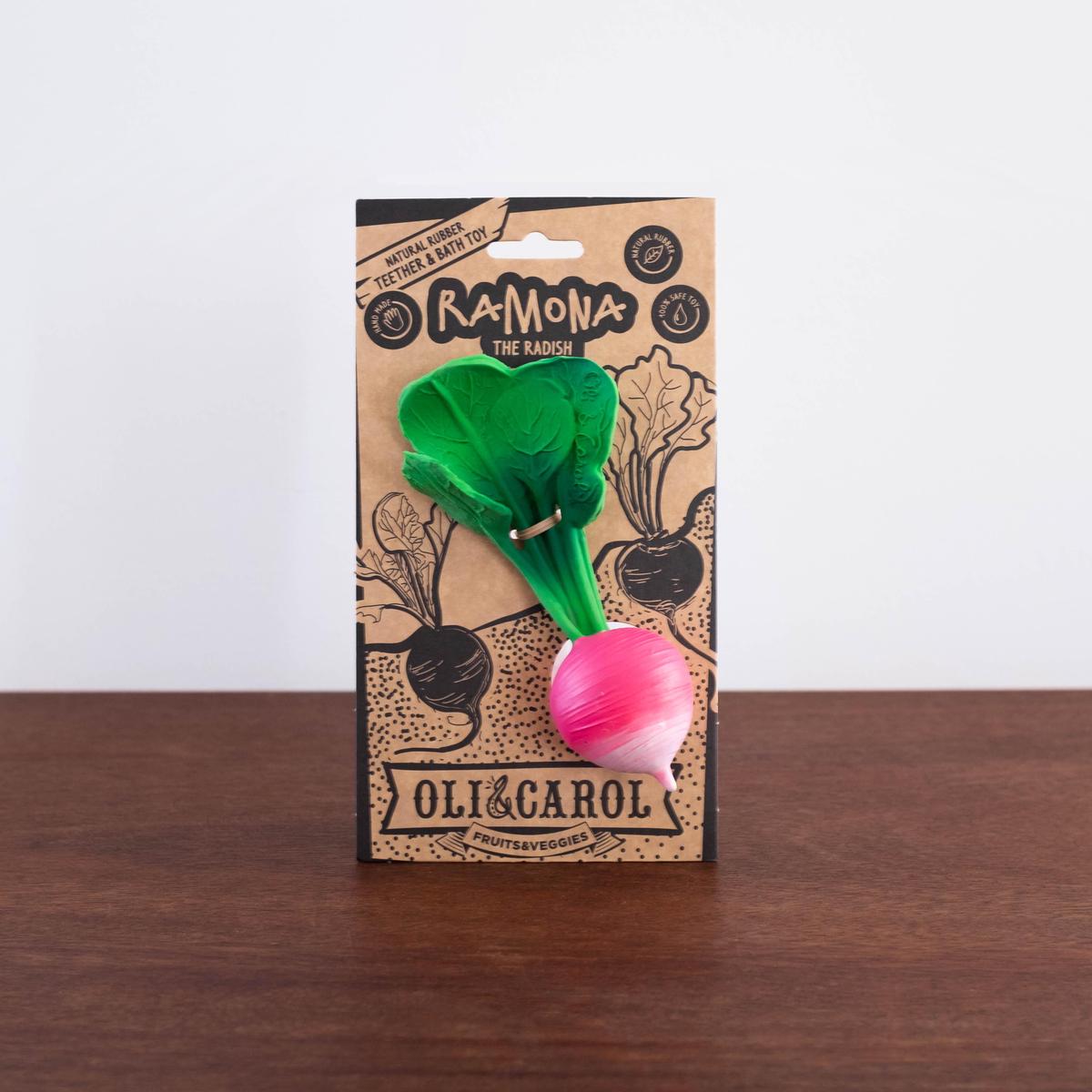 Ramona the Radish Teether Toy