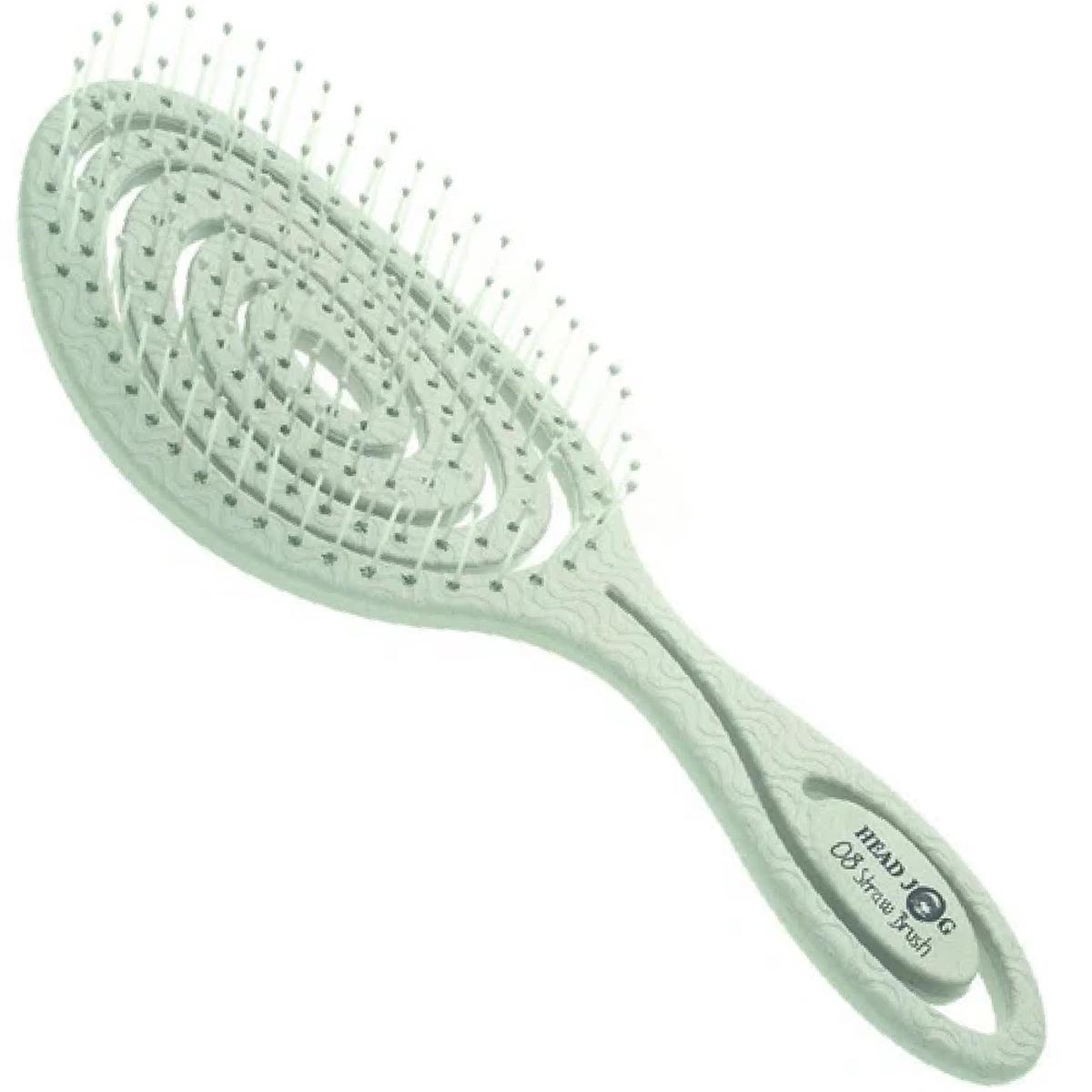Head Jog Straw Paddle Brush 08 Sage