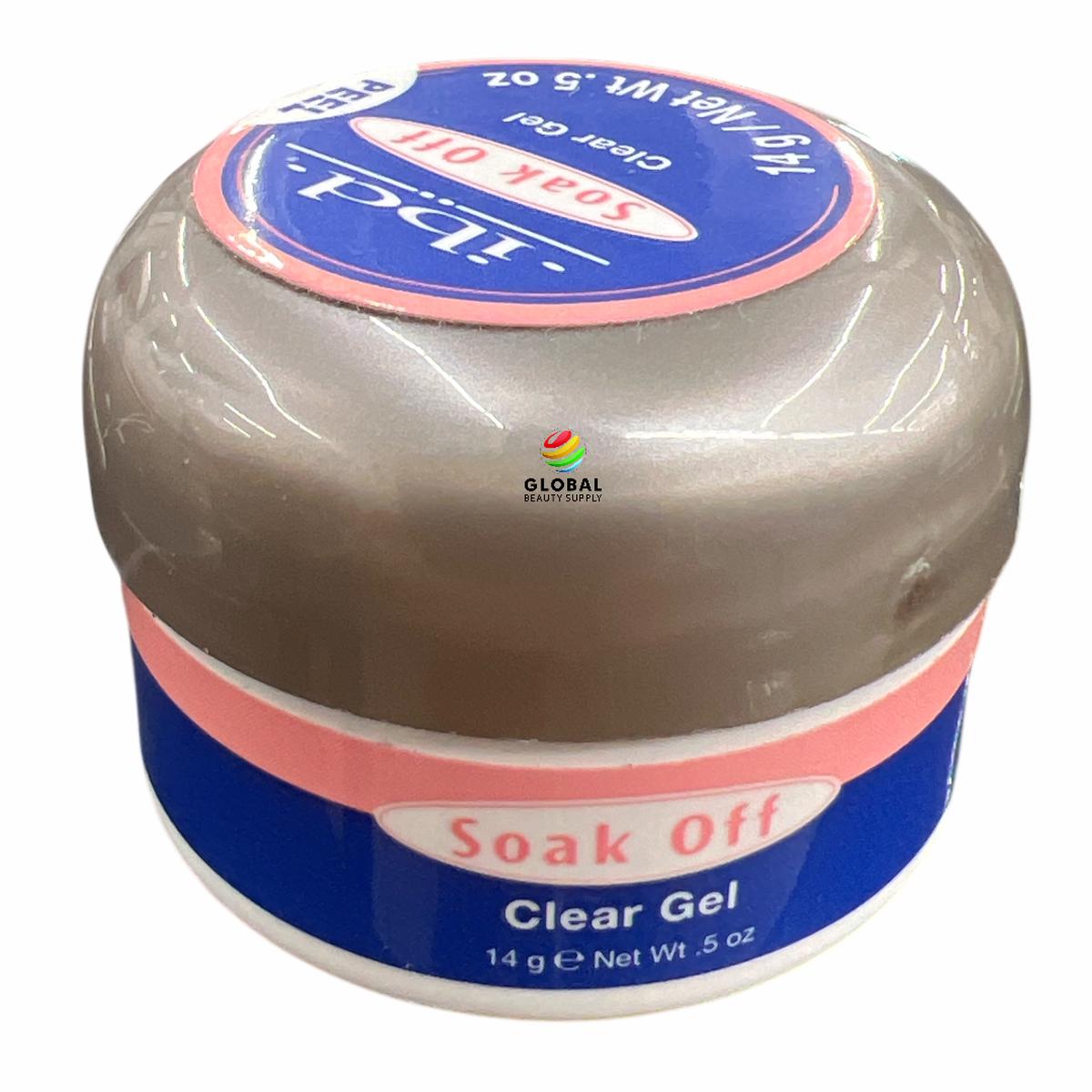 ibd UV Builder Soak-Off Gel Clear .5 oz